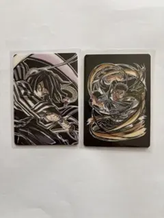鬼滅の刃　全集中展　エンドロールランダムカード　伊黒小芭内 悲鳴嶼行冥