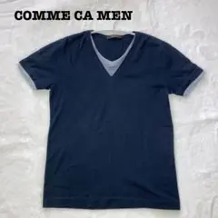 COMME CA MEN Tシャツ　爽やか　カジュアル　サイズ【M】