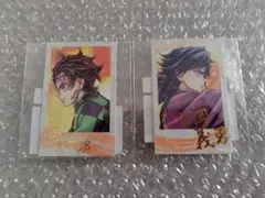 鬼滅の刃 繋ぐ webshopくじ 炭治郎 義勇 チェキ風ブロマイド