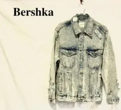 Bershka ダメージデニムジャケット XS オーバーサイズ 韓国系