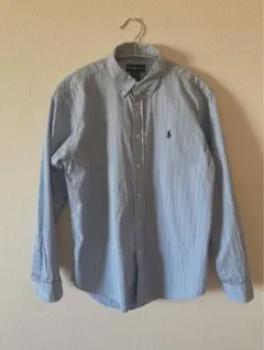 Ralph Lauren ストライプ長袖シャツ L（16/18）