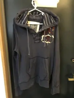 い*ご様 アバクロ　ヴィンテージ加工　パーカー　メンズ