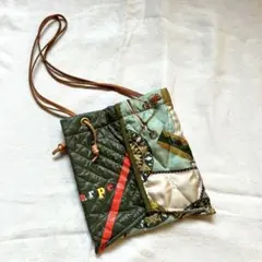 ★美品★manipuriマニプリ スカーフバッグSのサムネイル