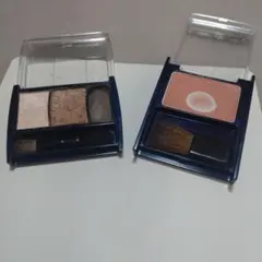 メディア　グラデカラーアイシャドウ ・ブライトアップチーク 使用品