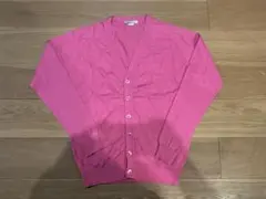 英国製 JOHN SMEDLEY アーガイル コットンニット カーディガン 長袖