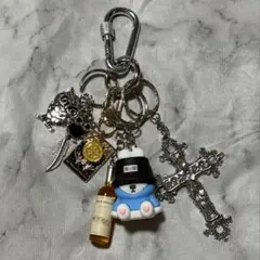 ほ*読様 【カラビナ付き】キーホルダー　5点セット　ストリート　古着　アメカジ