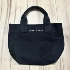 LOWRYSFARM ミニトートバック ランチバック ブラック
