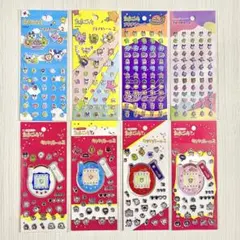 【正規品】全種8枚セット たまごっち キラキラシール2 プチプチシール