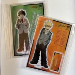 ヒロアカ くら寿司 アクスタ 緑谷出久、爆豪勝己