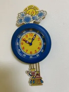 レトロポップ　FlikFlakの壁掛け時計　振り子時計　Swatch スウォッチ