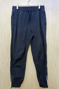 H&M Divided 【S】ダークグレー パンツ ジョガーパンツ 裾ジップ