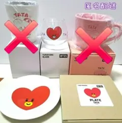 BT21 TATA　ゆらゆらグラス&プレート