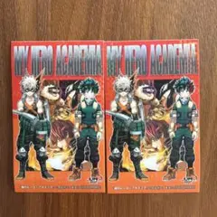期間限定ジャンプショップ 僕のヒーローアカデミア ステッカー 2枚セット