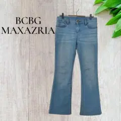 BCBG MAXAZRIA ブーツカットデニム　フレア　ヴィンテージ　ダメージのサムネイル