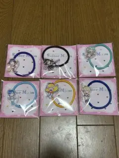 セーラームーン　アクリルヘアゴム　ローソン