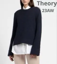 新品未使用　セオリー　23AW FELTEDMOULIN プルオーバ ニット P