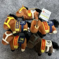 ち*び様 サラブレッドコレクション　ぬいぐるみ　5点セット