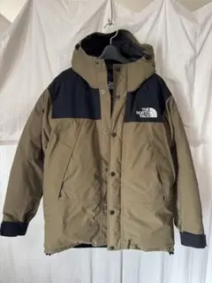 THE NORTH FACE ダウンジャケット カーキ/ブラック
