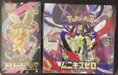 ポケモンカードゲームMEGA ドリームex ムニキスゼロ　新品未開封シュリンク付