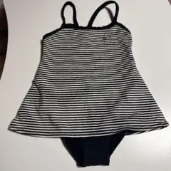 ボーダー柄 ワンピース水着