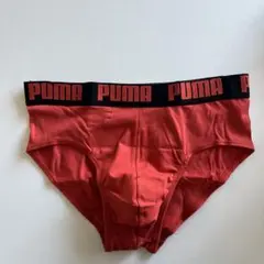 PUMA プーマ　メンズブリーフ　M(S) オレンジ　ビキニブリーフ　男性下着