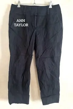 ANN TAYLOR CURVY ブラック　パンツ 6のサムネイル