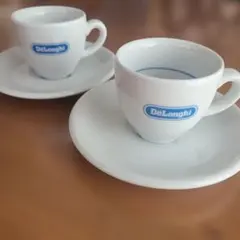 デロンギ　カップ&ソーサー　カプチーノ　エスプレッソ　セット