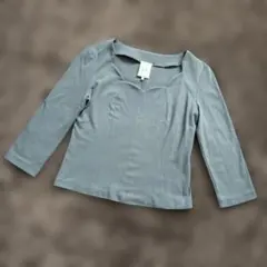 シビラ　カットソー　グレー（日本製）