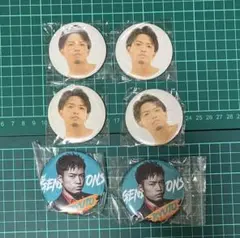 GENERATIONS 数原龍友 実写 缶バッジ 6点 まとめ売り