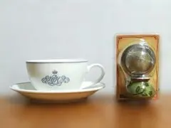 Twice ティーカップ＆ソーサー ティーインフューザー・茶こし ティーセット