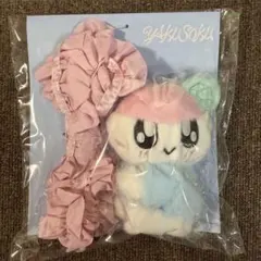 ボンボンイ YAKUSOKU うちわ ピケットホルダー リボン キーリング