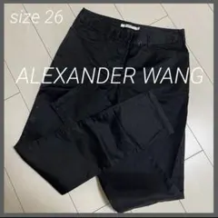 ALEXANDERWANGアレキサンダーワング　ブラック スキニーパンツ 26