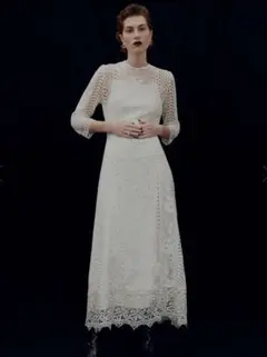 新品 pois ポワ crochet dress クロシェドレス - メルカリ