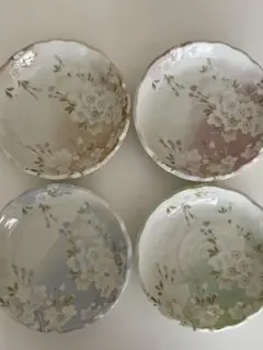 宇野千代 美濃焼き 花おとめ 桜 4枚セット