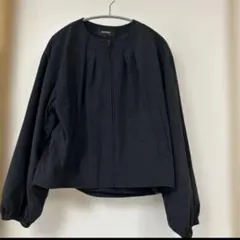 ★美品★アンタイトル　ブルゾン　黒　M