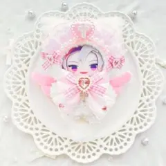 にじぱぺっと ぬい服 着ぐるみ ナース ピンク チェック①