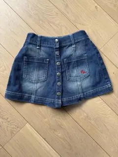 LOVE RABBY デニムショートパンツ　サイズ130