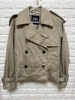 ZARA ベージュ トレンチコート USA XSサイズ