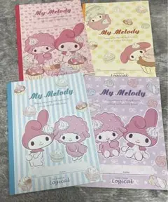 平成　マイメロディ　ピアノちゃん　ノート四冊セット