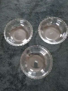 パイレックス　耐熱性ガラス製ボウル 3点セット