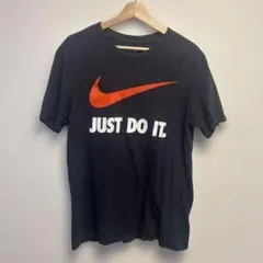 Nike ブラック Tシャツ JUST DO IT. 半袖　古着