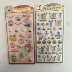 BS -5♡うるちゅるPOPシールシール　硬いシール♡