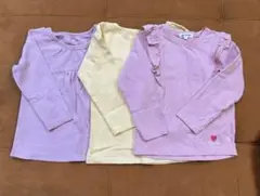 まとめ売り　長袖Tシャツ 女の子 110 100