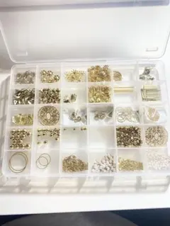 【No.308】ハンドメイド用　ゴールドパールまとめ売り