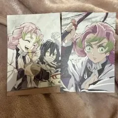 鬼滅の刃 全集中展 幕間画ポストカード B 甘露寺蜜璃 伊黒小芭内