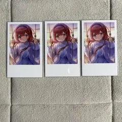 周央サンゴ メモリアル 4周年 チェキ風カード にじさんじ