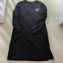 GU スウェットワンピース ブラック 150