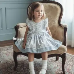 リバティ　ハンドメイドワンピース