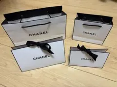 【美品】CHANEL ショッパー 紙袋＆カードセット まとめ売り ラッピング用