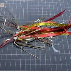 タイラバ根魚アコラバ甘鯛いれば着底後すぐ喰いますお試し３枚赤金ラメネクタイのサムネイル
